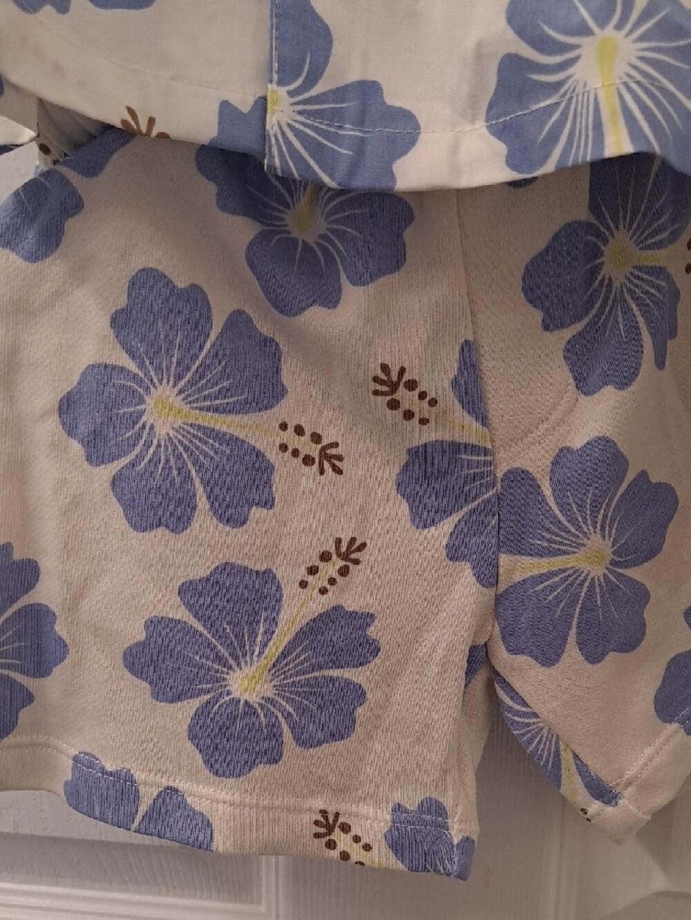 Grayson Mini Kids Matching Set in Blue Floral Print - Picture 8 of 14